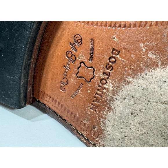 Bostonian Men\'s Soft Boot Ankle, Lace Up Tan Leather‎ Size 9